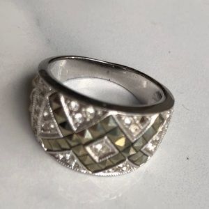 judith jack Jewelry - Judith Jack sterling/marcasite/Swarovski ring Sz 8 judith jack Jewelry - Judith Jack sterling/marcasite/Swarovski ring Sz 8